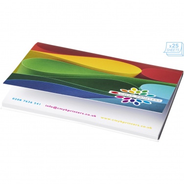 Logo trade advertising products picture of: Sticky-Mate® A7 soft cover sticky notes 100x75mm