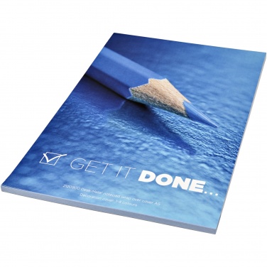 Logotrade promotional merchandise image of: Desk-Mate® A5 notepad wrap over cover