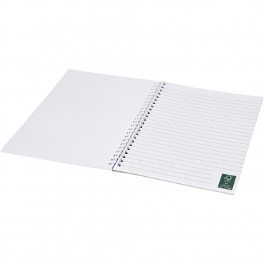Logo trade promotional products image of: Desk-Mate® A5 spiral notebook