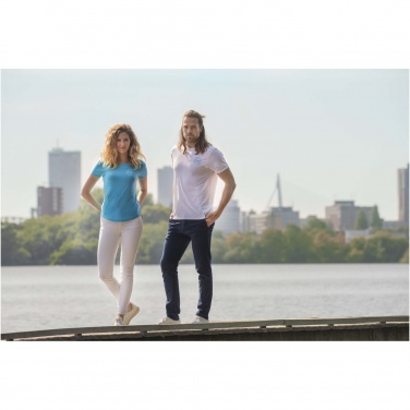 Logo trade promotional giveaways picture of: Jade short sleeve women's GRS recycled t-shirt