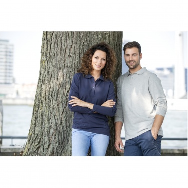 Logo trade promotional items image of: Oakville long sleeve women's polo