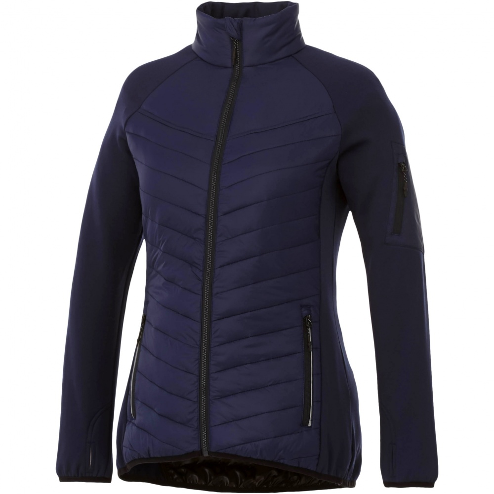 Logo trade advertising products picture of: Banff women's hybrid insulated jacket
