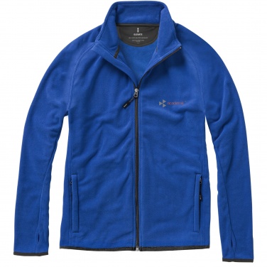 Logo trade promotional giveaway photo of: Brossard men's full zip fleece jacket