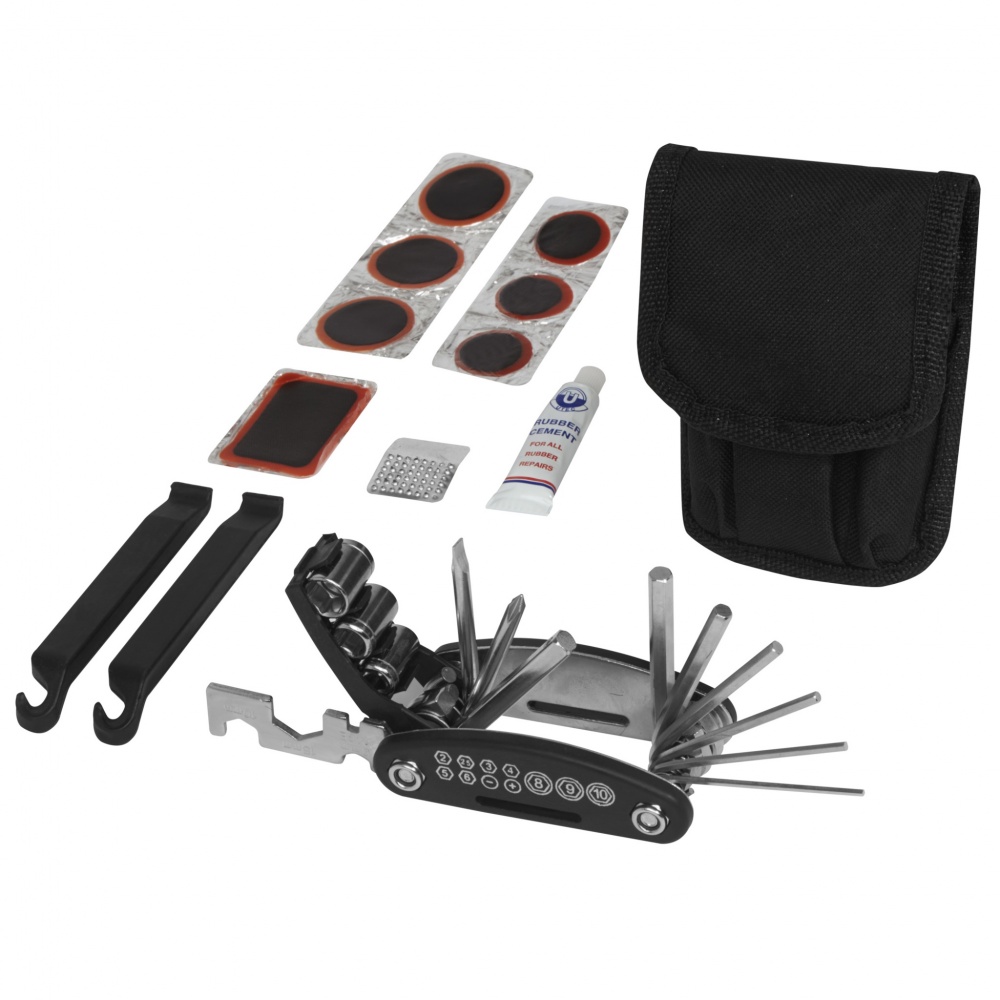 Logo trade corporate gifts image of: Wheelie bicycle repair kit