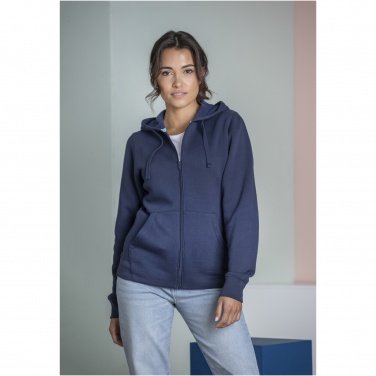 Logotrade promotional gift picture of: Ruby women’s organic recycled full zip hoodie