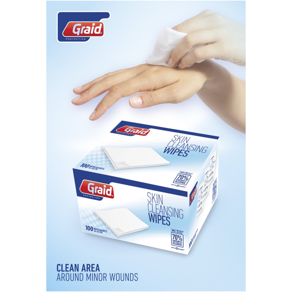 Logo trade promotional gifts picture of: Elisabeth cleansing wipes