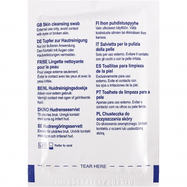 Logo trade promotional products image of: Elisabeth cleansing wipes