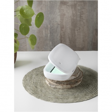 Logotrade business gifts photo of: Capsule UV smartphone sanitizer with 5W wireless charging pad