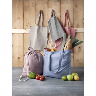 Logotrade advertising products photo of: Pheebs 210 g/m² recycled gusset tote bag 13L