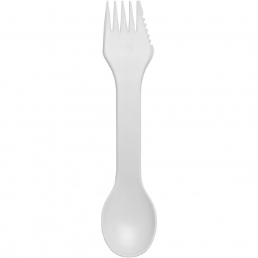 Logo trade promotional merchandise image of: Epsy Pure 3-in-1 spoon, fork and knife