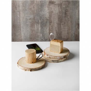 Logo trade promotional gift photo of: Lako bamboo Bluetooth® speaker 
