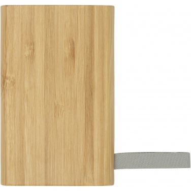 Logo trade promotional gifts picture of: Tulda 5000 mAh bamboo power bank