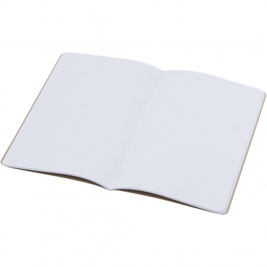 Logo trade advertising product photo of: Gianna recycled cardboard notebook