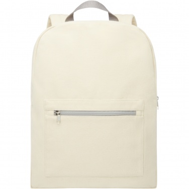 Logotrade corporate gift picture of: Pheebs 450 g/m² recycled cotton and polyester backpack 10L