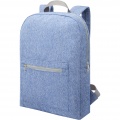 Pheebs 450 g/m² recycled cotton and polyester backpack 10L, Heather navy