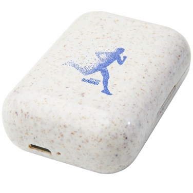 Logo trade advertising products image of: Nantai wheat straw True Wireless earbuds