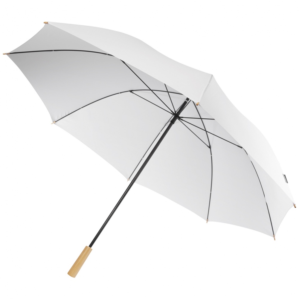 Logo trade promotional merchandise image of: Romee 30'' windproof recycled PET golf umbrella