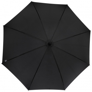 Logo trade promotional item photo of: Fontana 23" auto open umbrella with carbon look and crooked handle
