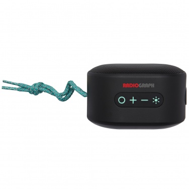 Logo trade promotional giveaway photo of: Move IPX6 outdoor speaker with RGB mood light