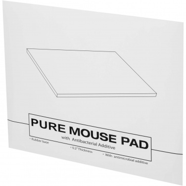 Logotrade promotional product image of: Pure mouse pad with antibacterial additive