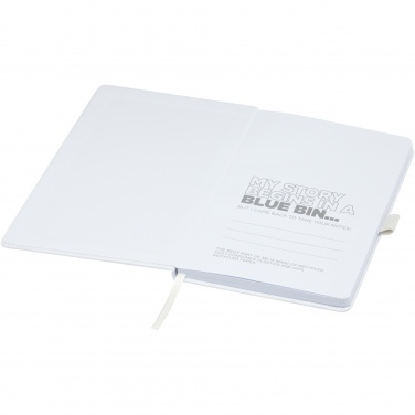 Logotrade corporate gift image of: Honua A5 recycled paper notebook with recycled PET cover