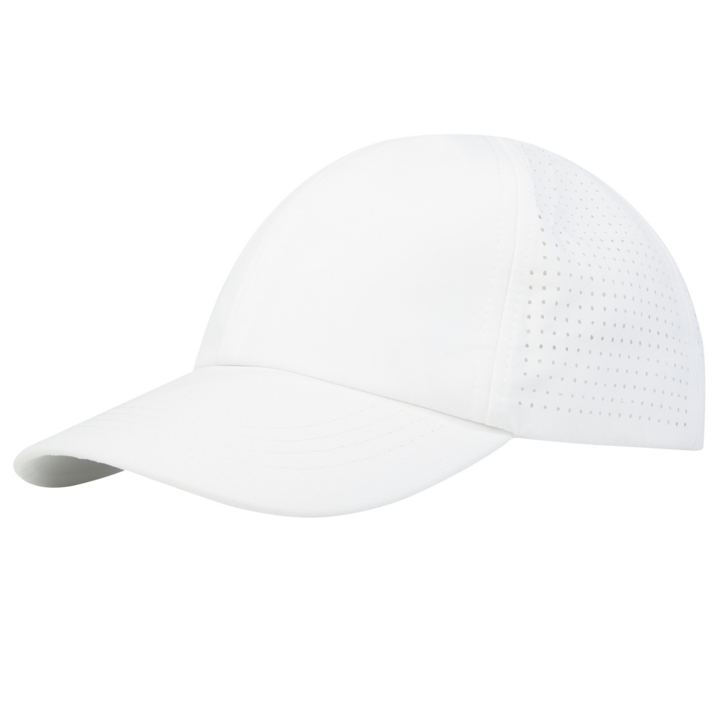 Logo trade business gift photo of: Mica 6 panel GRS recycled cool fit cap