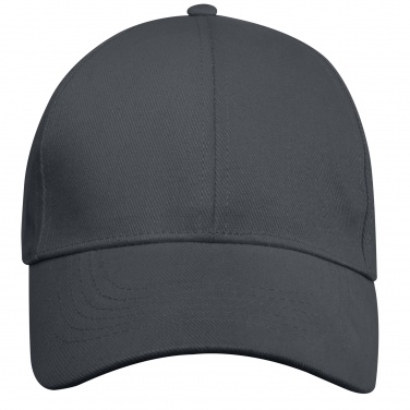 Logo trade promotional merchandise image of: Trona 6 panel GRS recycled cap