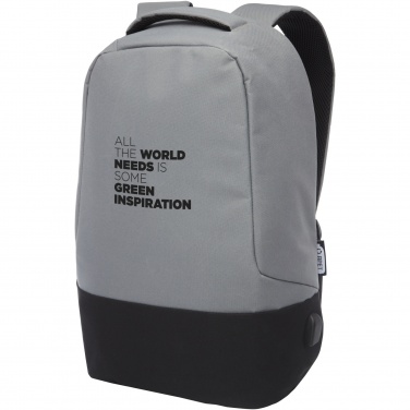 Logo trade promotional products image of: Cover GRS RPET anti-theft backpack 18L