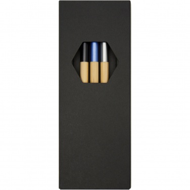 Logotrade promotional item image of: Kerf 3-piece bamboo pen set
