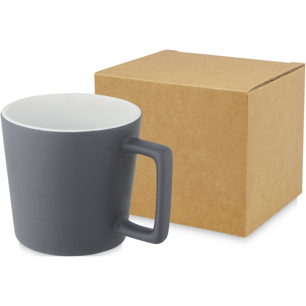 Logo trade promotional products picture of: Cali 370 ml ceramic mug with matt finish