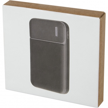 Logo trade promotional giveaway photo of: Loop 5000 mAh recycled plastic power bank