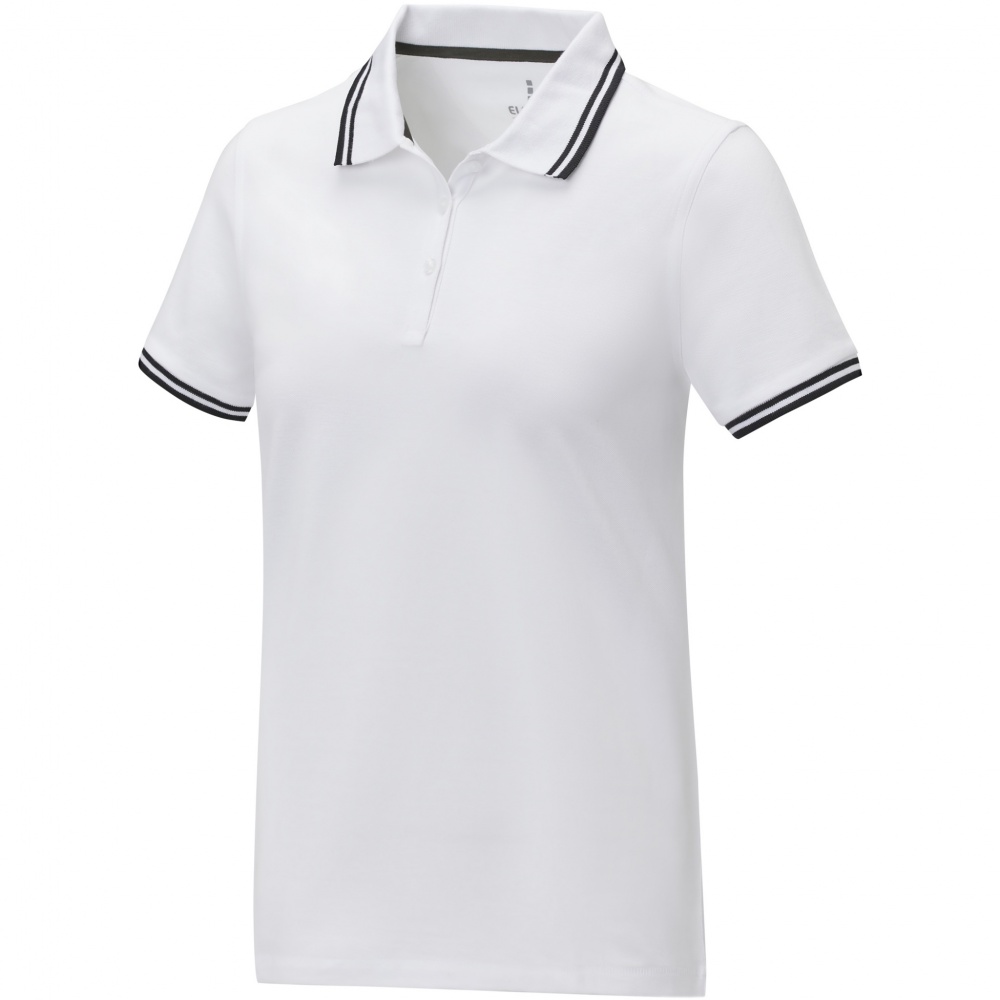 Logotrade advertising product picture of: Amarago short sleeve women's tipping polo