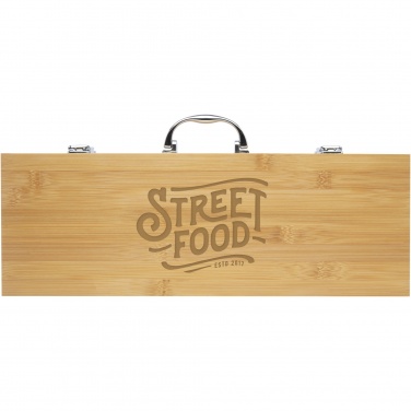 Logo trade advertising products image of: Churras 5-piece BBQ set