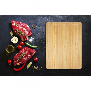 Logo trade promotional merchandise photo of: Fet bamboo steak cutting board