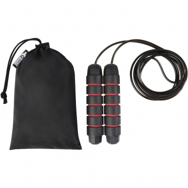 Logotrade corporate gift picture of: Austin soft skipping rope in recycled PET pouch