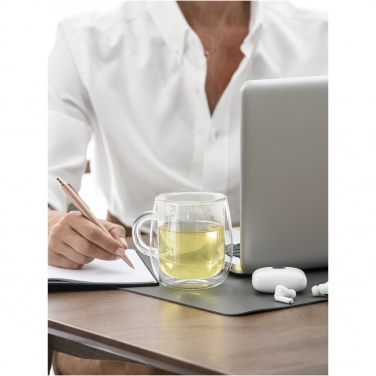 Logo trade corporate gifts image of: Iris 330 ml glass mug