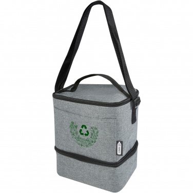 Logo trade promotional giveaways image of: Tundra 9-can GRS RPET lunch cooler bag 9L