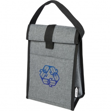 Logo trade promotional items image of: Reclaim 4-can GRS RPET cooler bag 5L