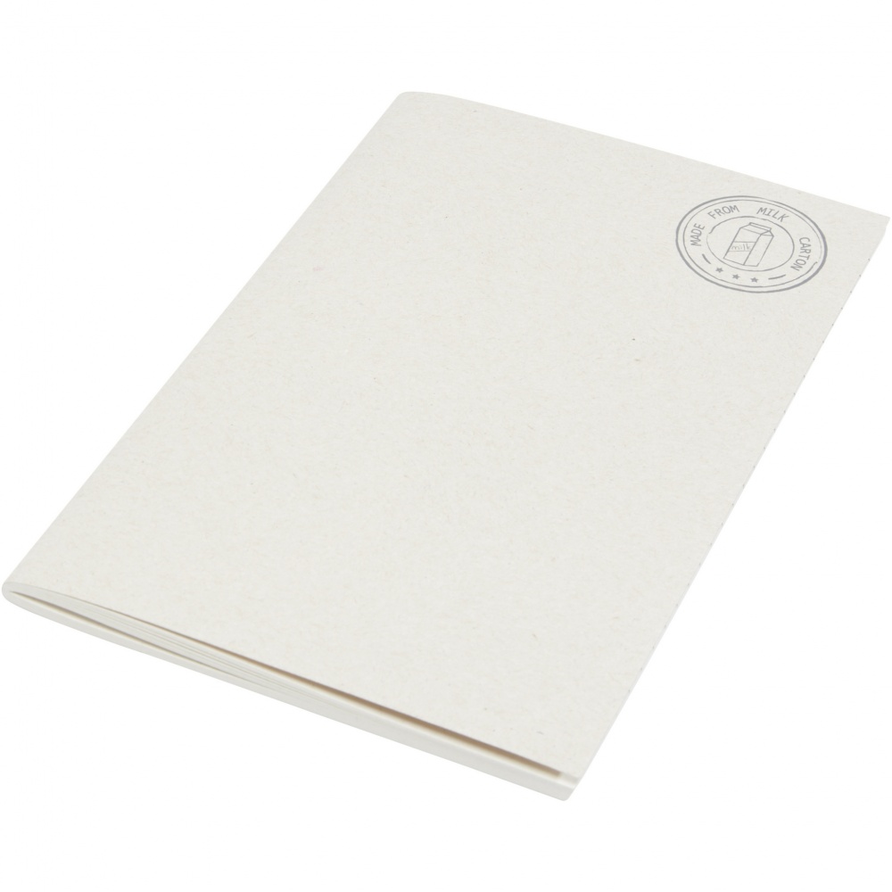 Logo trade promotional merchandise photo of: Dairy Dream A5 size reference recycled milk cartons cahier notebook