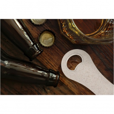 Logo trade promotional giveaway photo of: Schyn wheat straw bottle opener