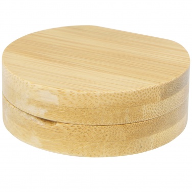 Logotrade promotional item picture of: Afrodit bamboo pocket mirror