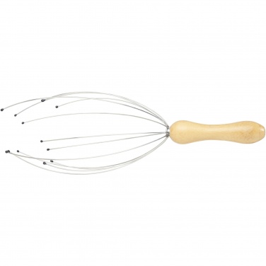Logo trade promotional giveaway photo of: Hator bamboo head massager