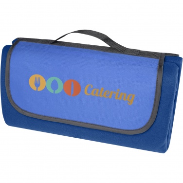 Logo trade promotional items image of: Salvie recycled plastic picnic blanket