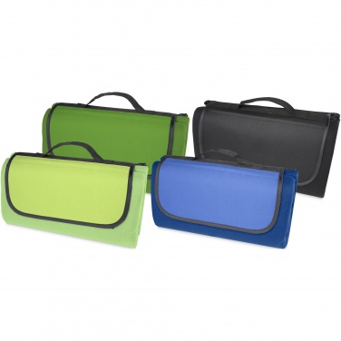 Logo trade promotional gifts image of: Salvie recycled plastic picnic blanket