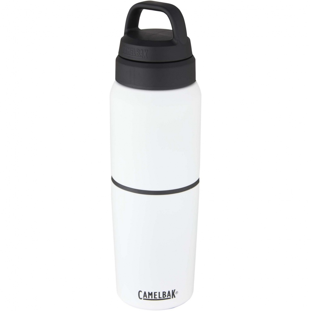 Logo trade business gifts image of: CamelBak®  stainless steel 500 ml bottle and 350 ml cup