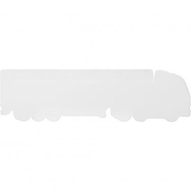 Logo trade promotional products image of: Tait 15 cm lorry-shaped recycled plastic ruler