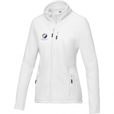 Logotrade business gift image of: Amber women's GRS recycled full zip fleece jacket