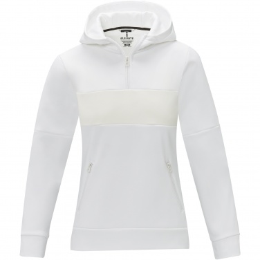 Logotrade promotional merchandise picture of: Sayan women's half zip anorak hooded sweater