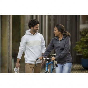 Logotrade promotional product picture of: Sayan women's half zip anorak hooded sweater