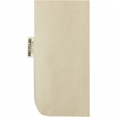 Logo trade promotional giveaways image of: Rainbow 180 g/m² recycled cotton tote bag 5L